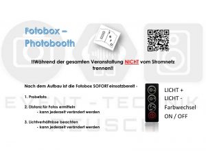 Fotobox Anleitung